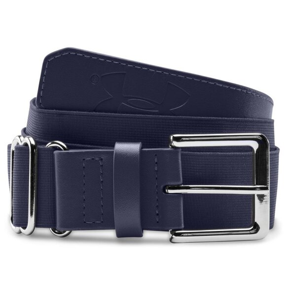 Under Armour Adult Baseball Belt One Size‎ Midnight Navy - Picture 1 of 3